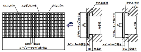 ヨドクリスタルグレーチング